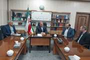  نشست مدیر کل دامپزشکی استان آذربایجان غربی  با فرماندار شهرستان شاهین دژ 